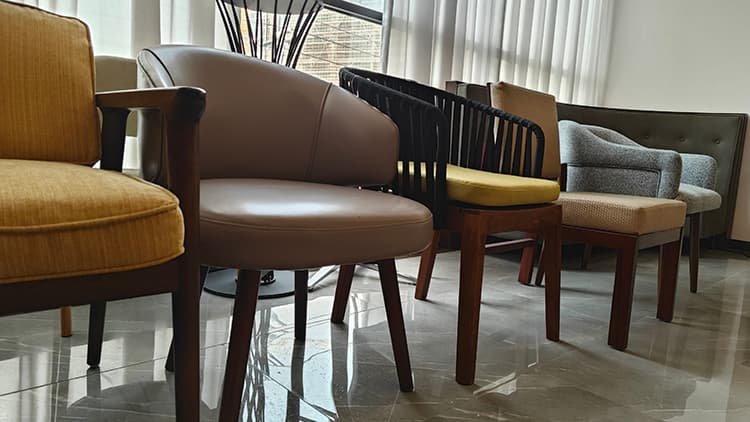 hotel wooden chair