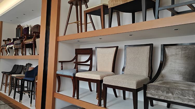 wooden chair samples