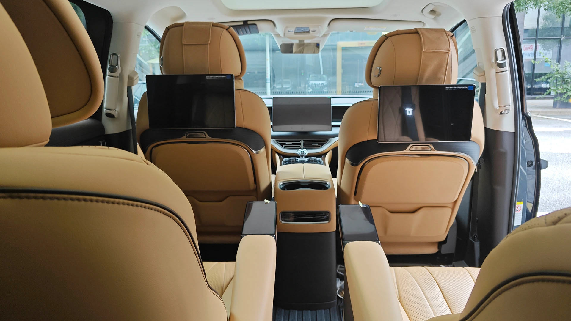Spacious car trunk